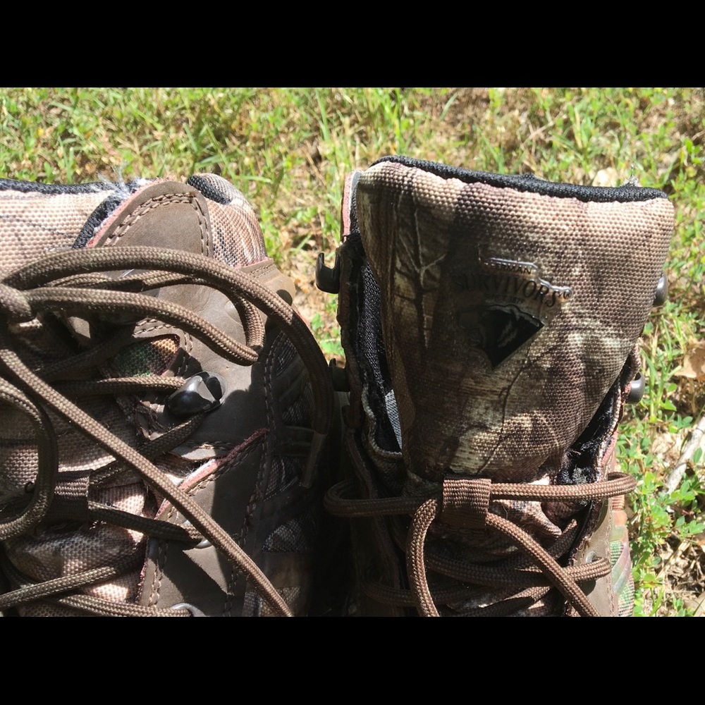 Herman-SURVIVORS CAMO waterproof Size8 (Used) - Picture 5 of 8